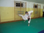 Marek wykonuje koshi nage na Kubiku