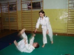 Angela wykonaa uchi kaiten nage na Patryku