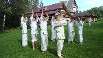 Patryk, Sebastian, Dawid i Forrest z belk nad gwami