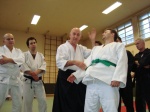 Shihan Allan Ruddock pokazuje technik