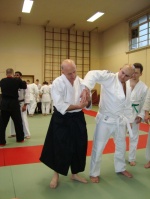 Shihan Allan Ruddock pokazuje sankyo