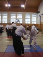 Sensei Robert robi ikkyo na Patryku